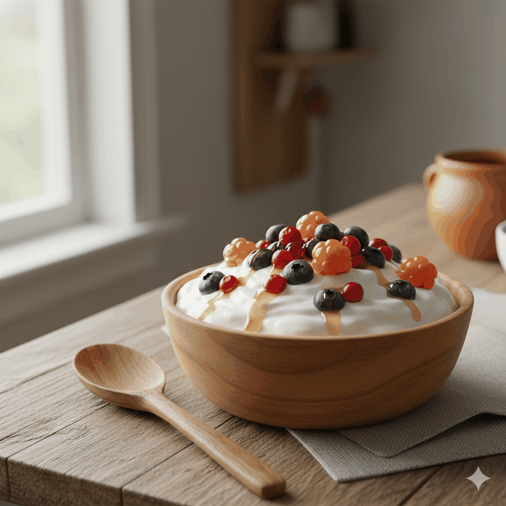 Skyr med bär – enkel vikingadessert eller frukost