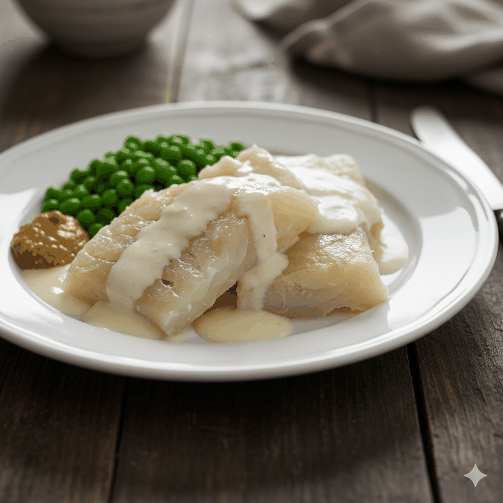 Lutfisk med tillbehör